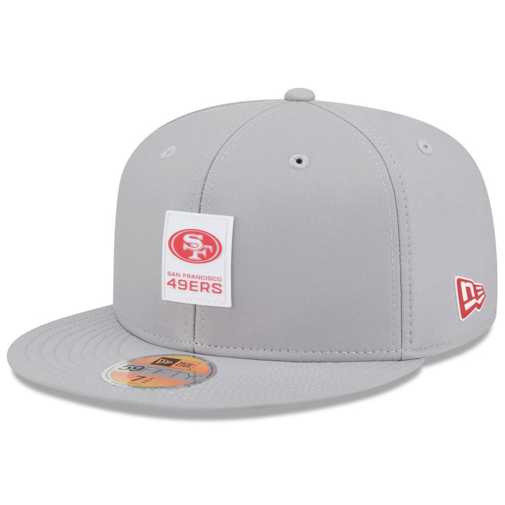 San Francisco 49ers New Era 2025 Sideline 59FIFTY Fitted Hat Gray - NFL