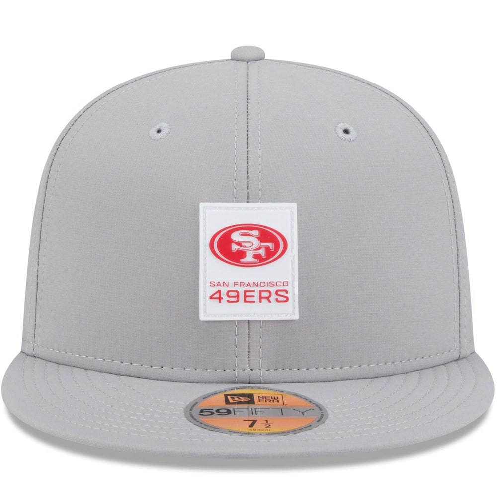 San Francisco 49ers New Era 2025 Sideline 59FIFTY Fitted Hat Gray - NFL