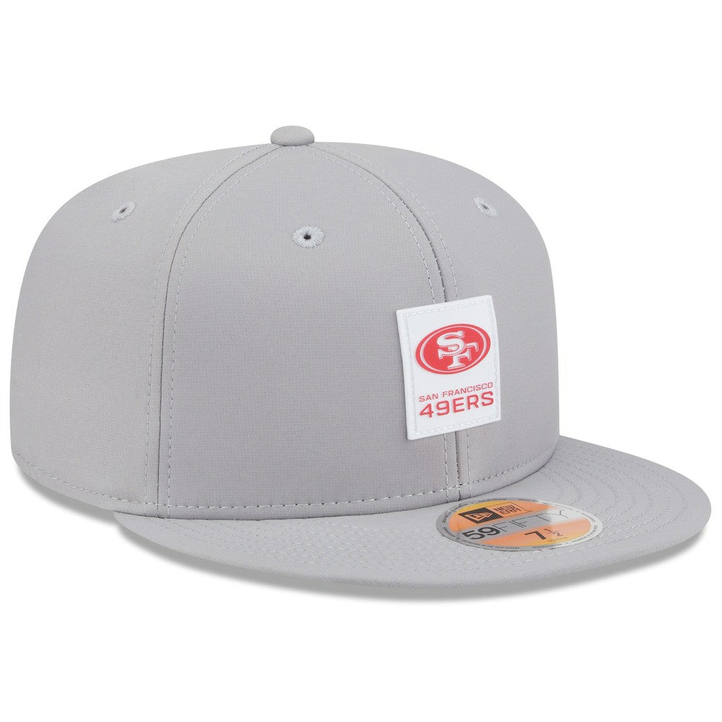 San Francisco 49ers New Era 2025 Sideline 59FIFTY Fitted Hat Gray - NFL