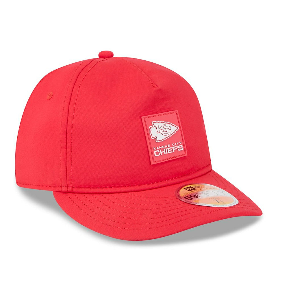 Kansas City Chiefs New Era 2025 Sideline Retro Crown 59FIFTY Fitted Hat Red - NFL