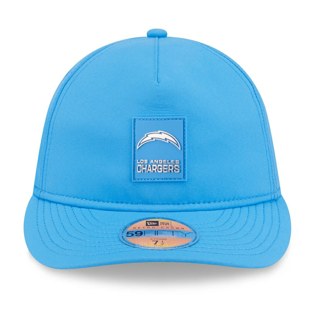 Los Angeles Chargers New Era 2025 Sideline Retro Crown 59FIFTY Fitted Hat Powder Blue - NFL