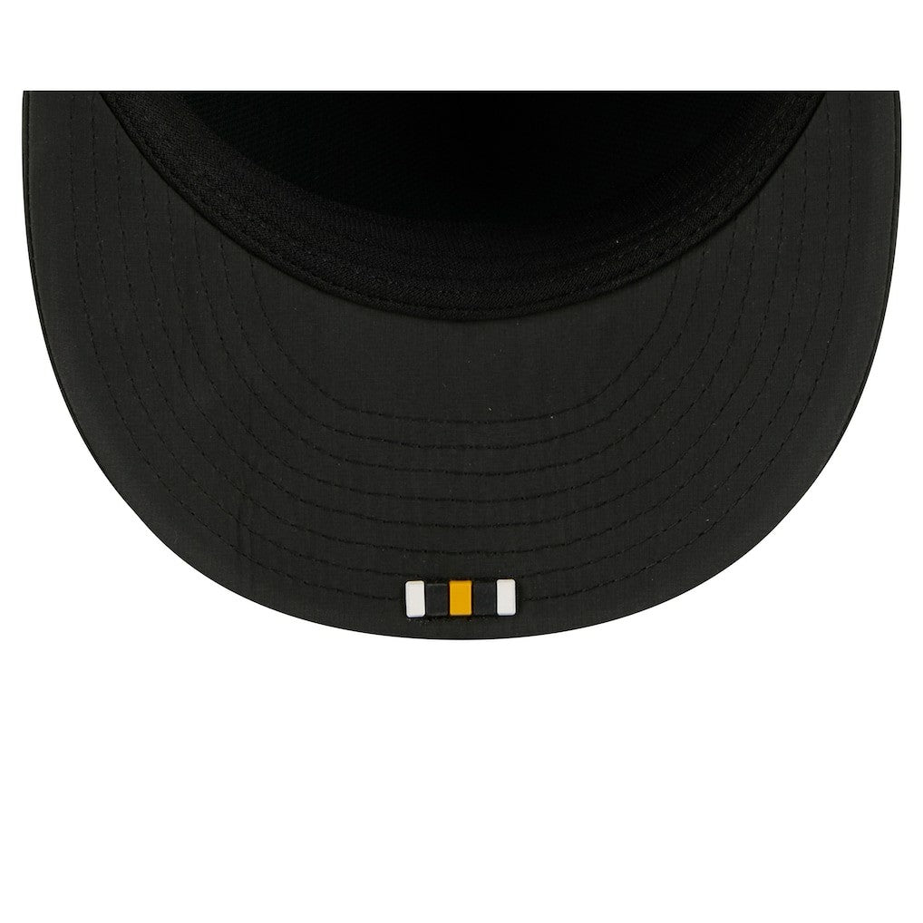 Pittsburgh Steelers New Era 2025 Sideline Retro Crown 59FIFTY Fitted Hat Black - NFL