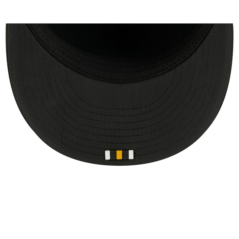 Pittsburgh Steelers New Era 2025 Sideline Retro Crown 59FIFTY Fitted Hat Black - NFL