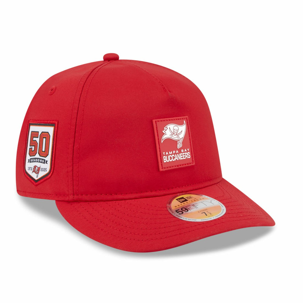 Tampa Bay Buccaneers New Era 2025 Sideline Retro Crown 59FIFTY Fitted Hat Red - NFL