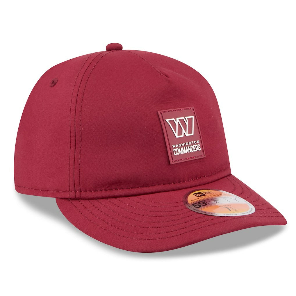 Washington Commanders New Era 2025 Sideline Retro Crown 59FIFTY Fitted Hat Burgundy - NFL