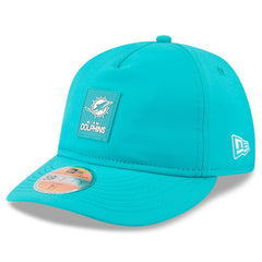 Miami Dolphins New Era 2025 Sideline Retro Crown 59FIFTY Fitted Hat Aqua - NFL