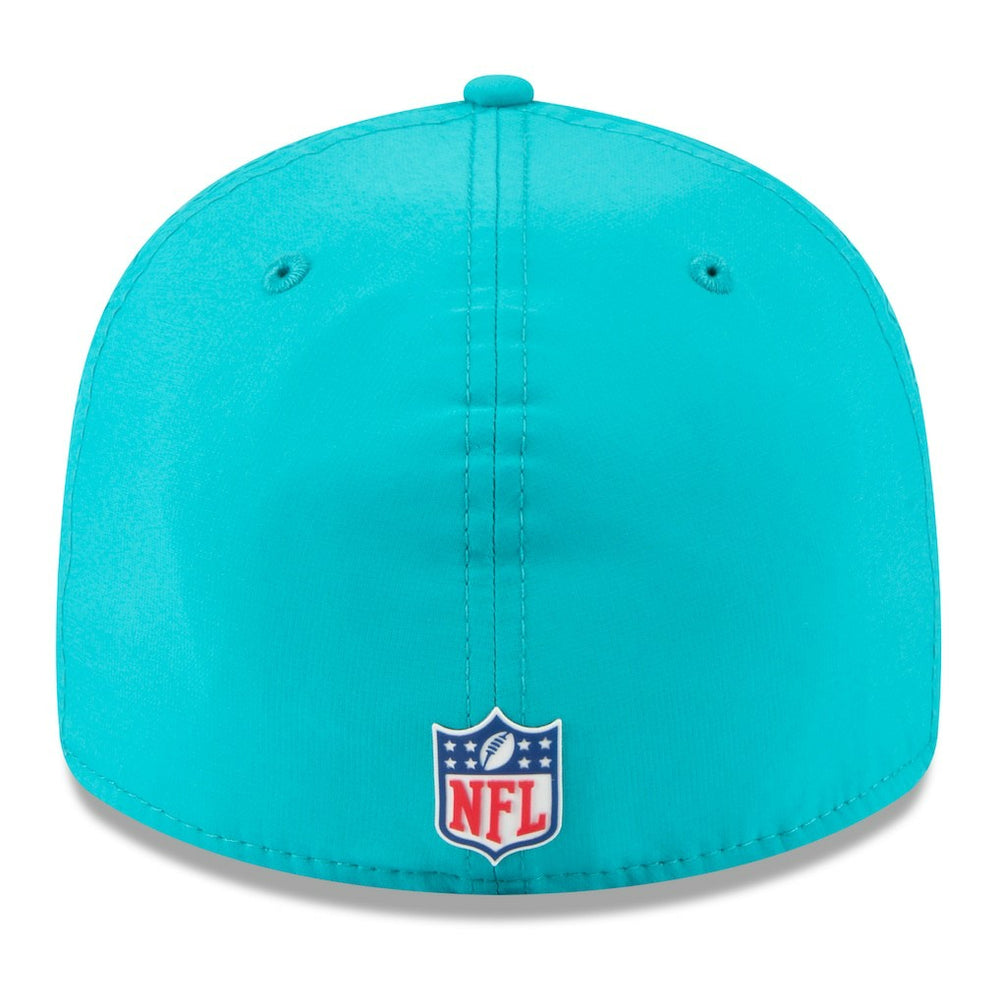 Miami Dolphins New Era 2025 Sideline Retro Crown 59FIFTY Fitted Hat Aqua - NFL