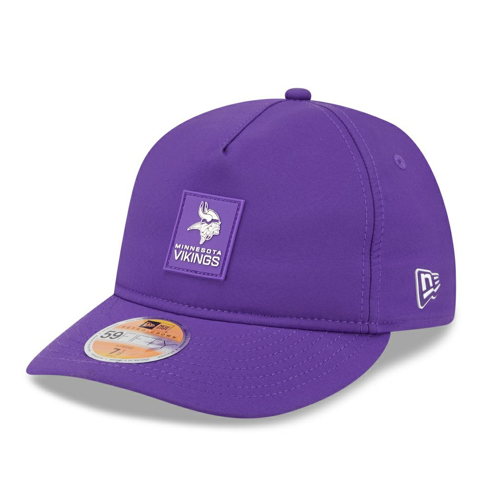 Minnesota Vikings New Era 2025 Sideline Retro Crown 59FIFTY Fitted Hat Purple - NFL