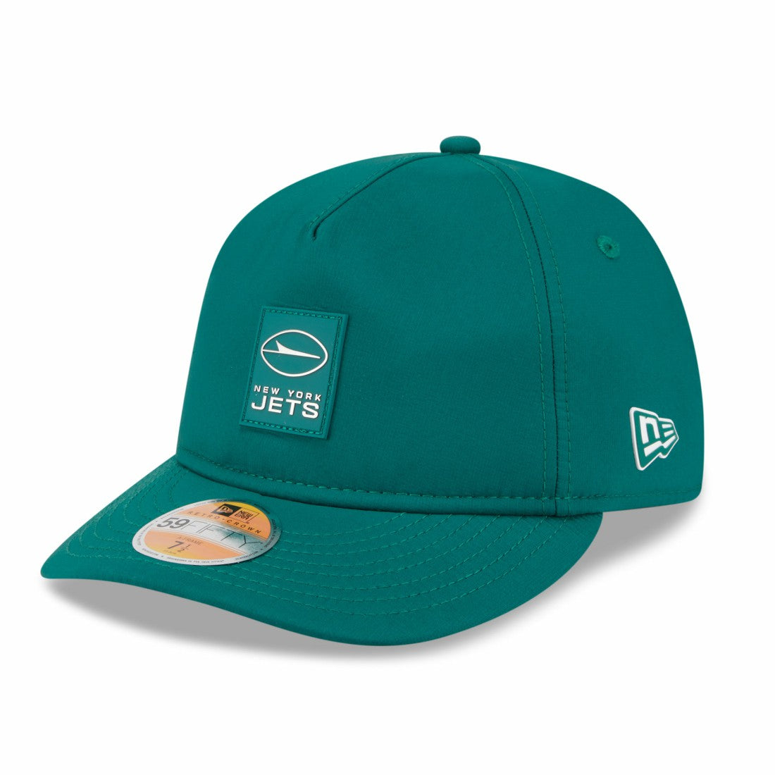 New York Jets New Era 2025 Sideline Retro Crown 59FIFTY Fitted Hat Green - NFL