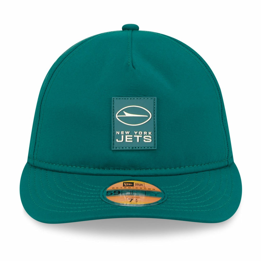 New York Jets New Era 2025 Sideline Retro Crown 59FIFTY Fitted Hat Green - NFL