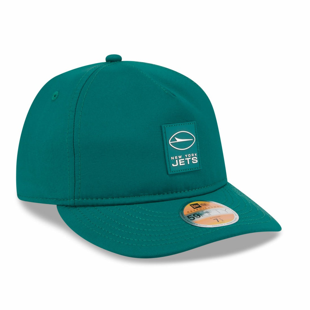 New York Jets New Era 2025 Sideline Retro Crown 59FIFTY Fitted Hat Green - NFL
