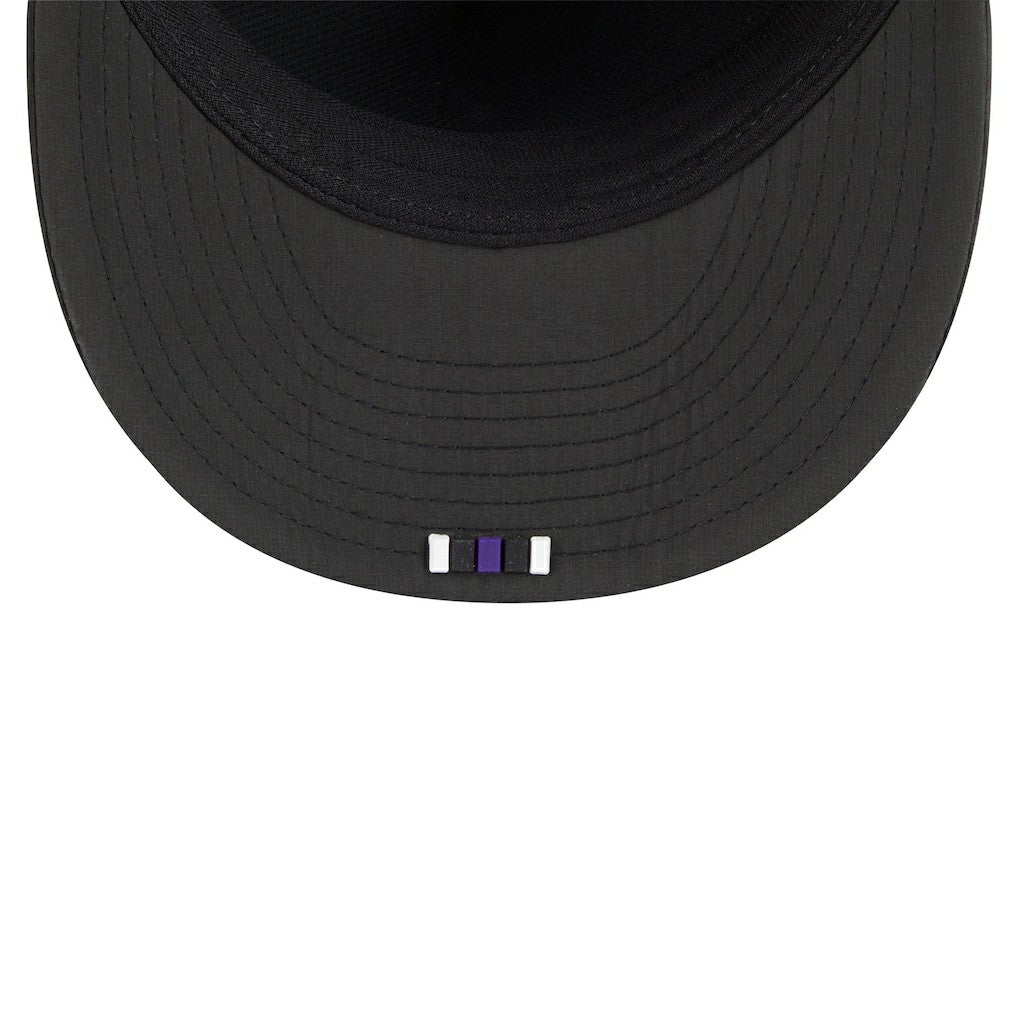 Baltimore Ravens New Era 2025 Sideline Retro Crown 59FIFTY Fitted Hat Black - NFL