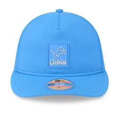 Detroit Lions New Era 2025 Sideline Retro Crown 59FIFTY Fitted Hat Blue - NFL