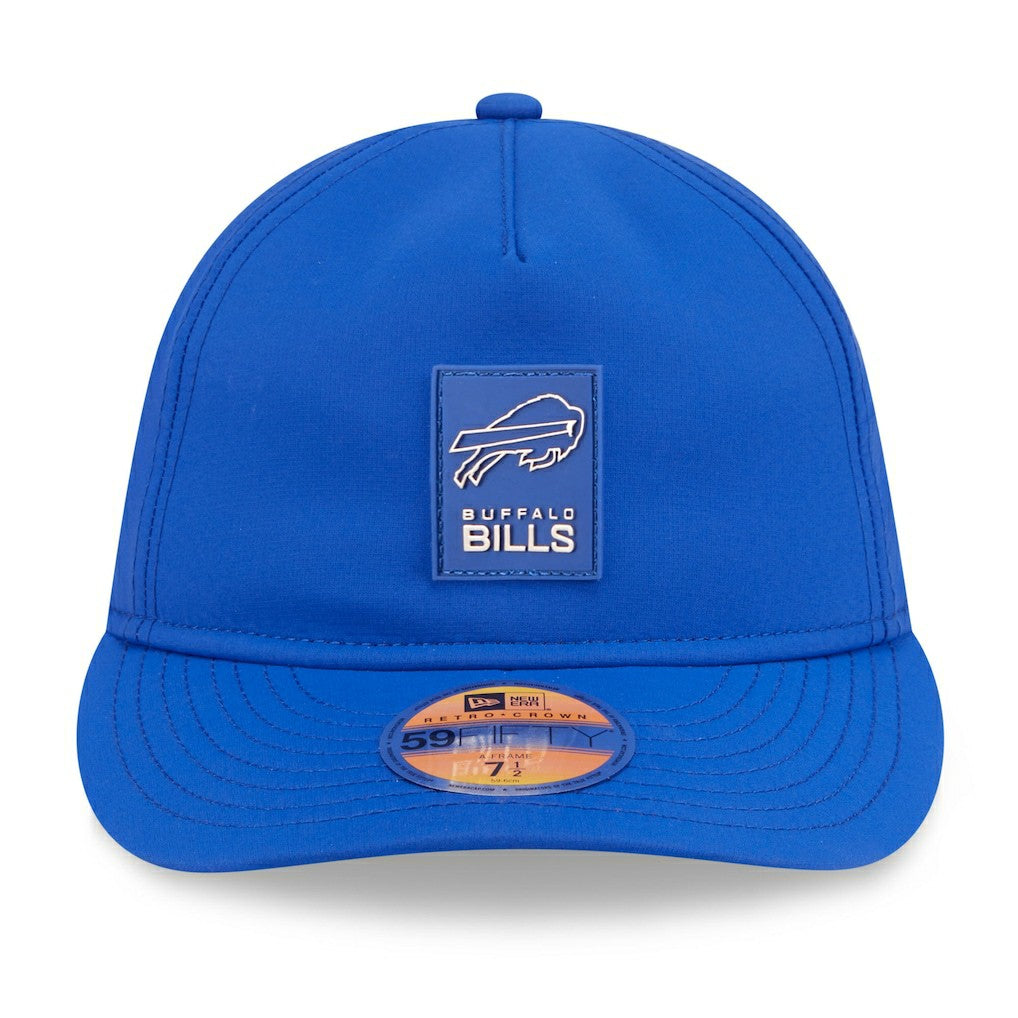 Buffalo Bills New Era 2025 Sideline Retro Crown 59FIFTY Fitted Hat Royal - NFL