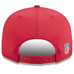 Kansas City Chiefs New Era 2025 Sideline Split Panel 9FIFTY Snapback Hat Red - NFL