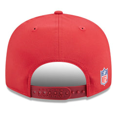 Arizona Cardinals New Era 2025 Sideline Split Panel 9FIFTY Snapback Hat Cardinal - NFL