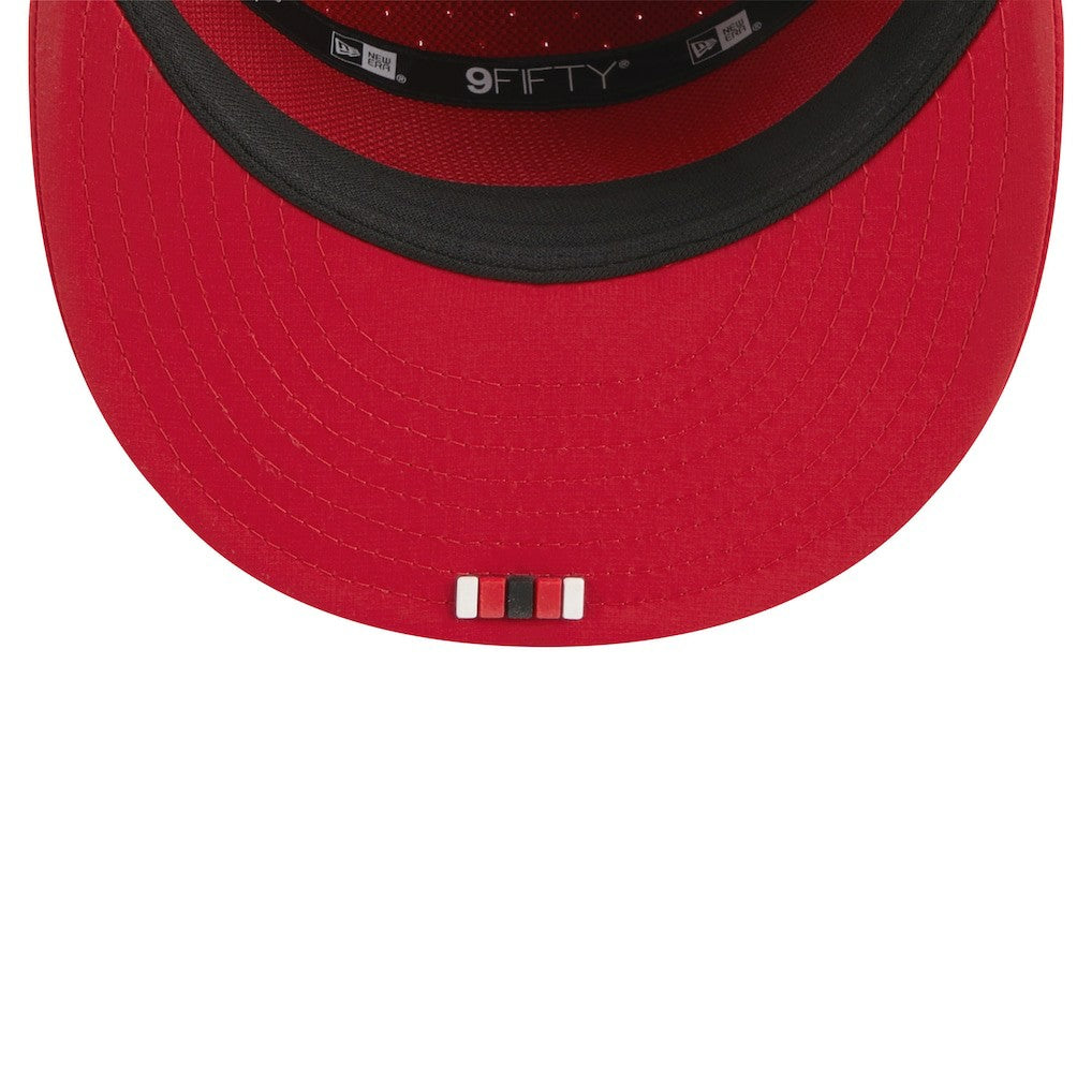 Arizona Cardinals New Era 2025 Sideline Split Panel 9FIFTY Snapback Hat Cardinal - NFL