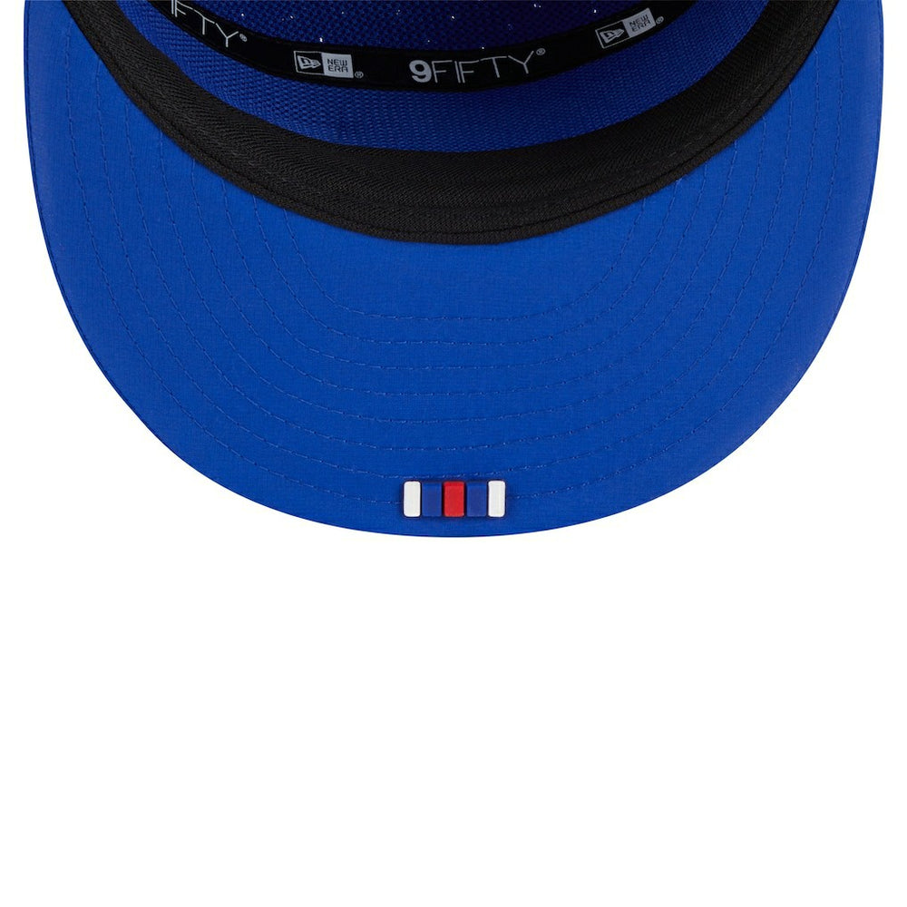 Buffalo Bills New Era 2025 Sideline Split Panel 9FIFTY Snapback Hat Royal - NFL