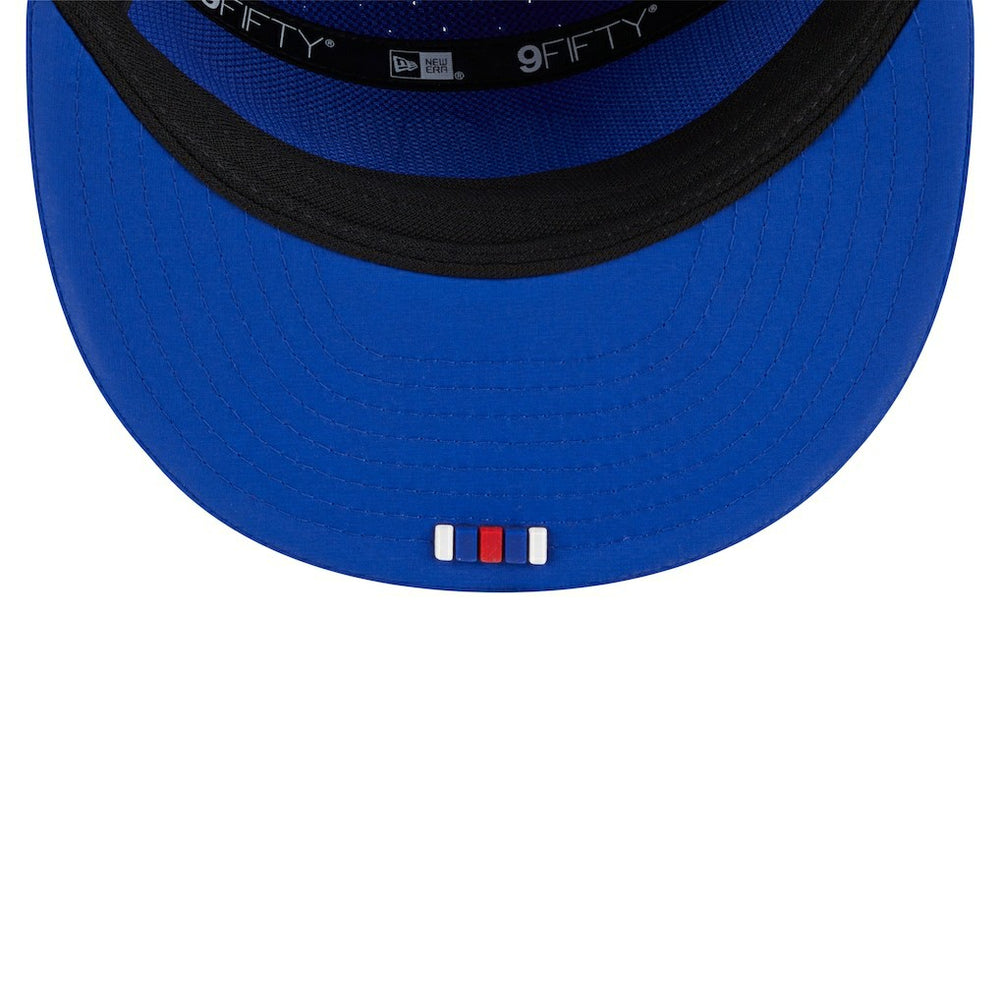 Buffalo Bills New Era 2025 Sideline Throwback Split Panel 9FIFTY Snapback Hat Royal - NFL