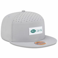 New York Jets New Era 2025 Sideline Split Panel 9FIFTY Snapback Hat Gray - NFL