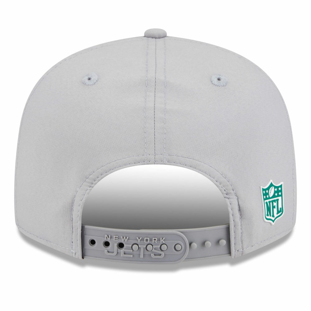 New York Jets New Era 2025 Sideline Split Panel 9FIFTY Snapback Hat Gray - NFL