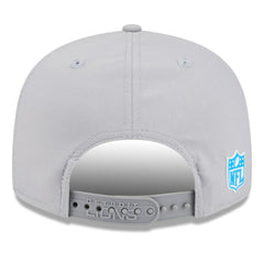 Detroit Lions New Era 2025 Sideline Split Panel 9FIFTY Snapback Hat Gray - NFL