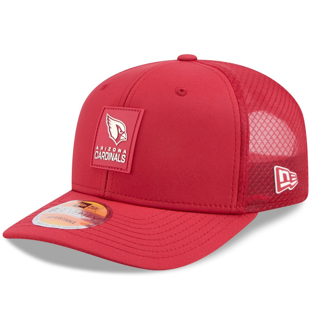 Arizona Cardinals New Era 2025 Sideline 9SEVENTY Trucker Adjustable Hat Cardinal - NFL