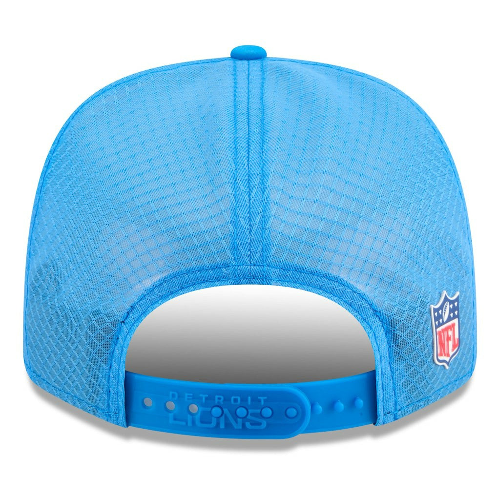 Detroit Lions New Era 2025 Sideline 9SEVENTY Trucker Adjustable Hat Blue - NFL