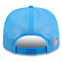 Detroit Lions New Era 2025 Sideline 9SEVENTY Trucker Adjustable Hat Blue - NFL