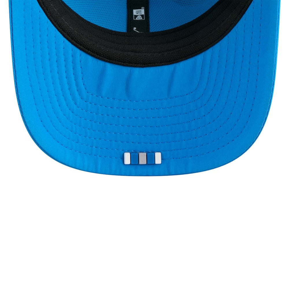 Detroit Lions New Era 2025 Sideline Throwback 9SEVENTY Trucker Adjustable Hat Blue - NFL