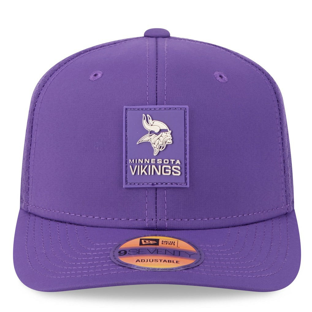 Minnesota Vikings New Era 2025 Sideline 9SEVENTY Trucker Adjustable Hat Purple - NFL
