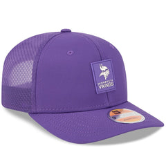 Minnesota Vikings New Era 2025 Sideline 9SEVENTY Trucker Adjustable Hat Purple - NFL