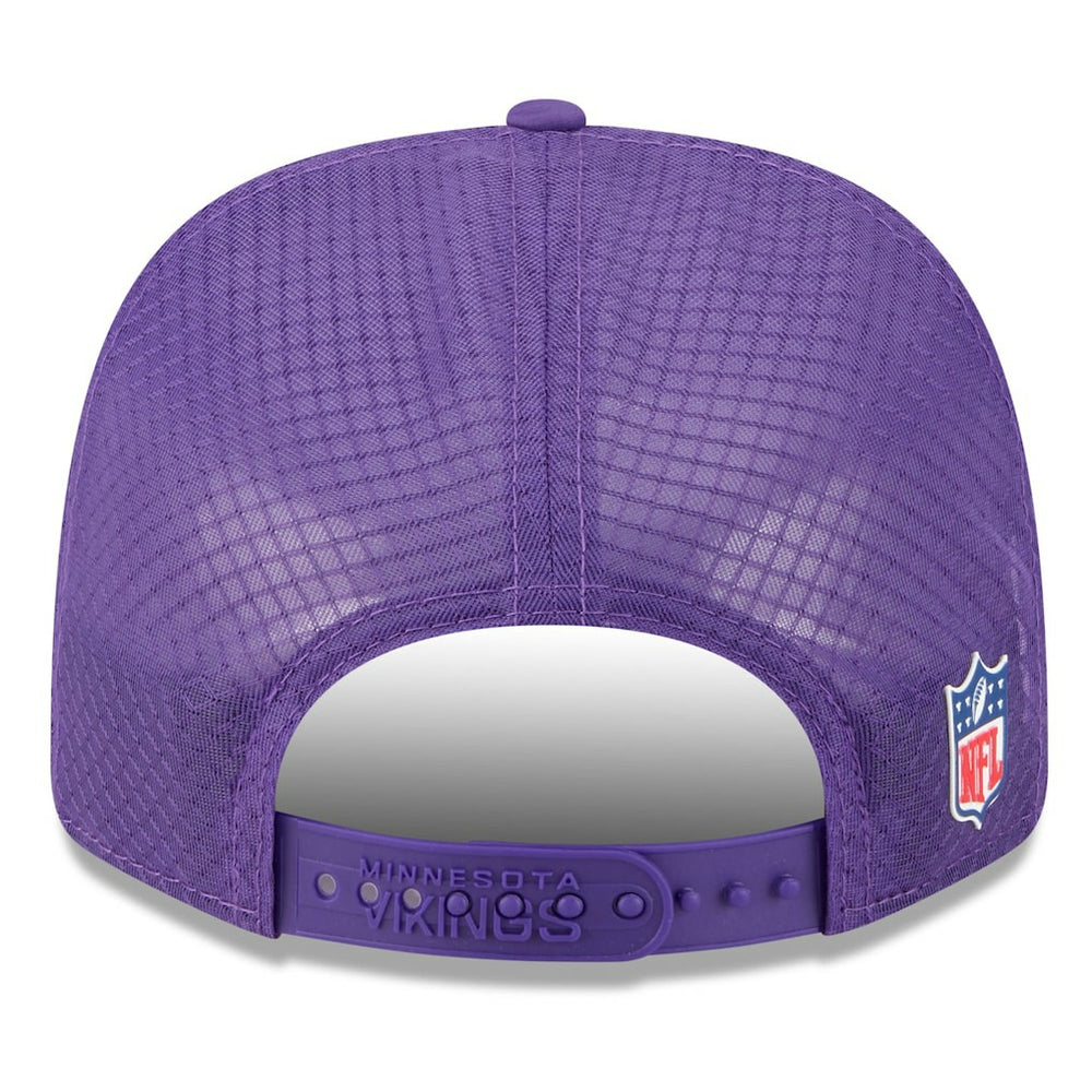 Minnesota Vikings New Era 2025 Sideline 9SEVENTY Trucker Adjustable Hat Purple - NFL