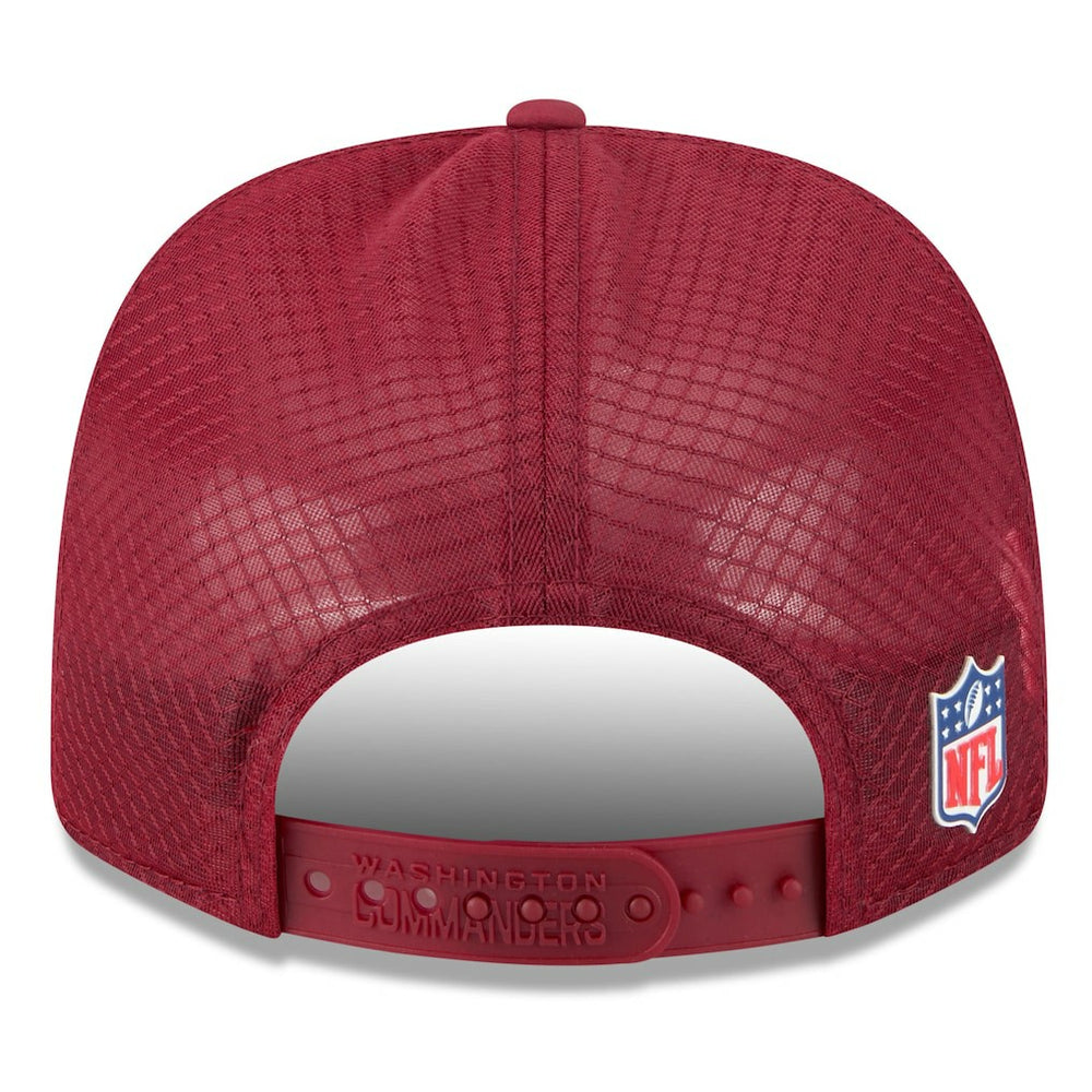 Washington Commanders New Era 2025 Sideline 9SEVENTY Trucker Adjustable Hat Burgundy - NFL