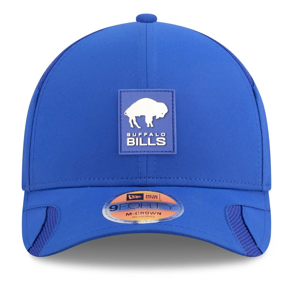 Buffalo Bills New Era 2025 Sideline Throwback M-Crown 9FORTY Adjustable Hat Royal - NFL