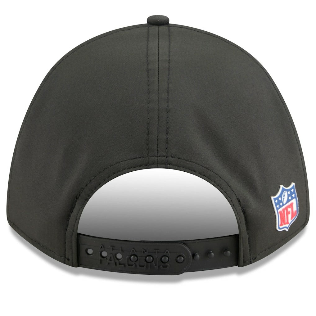 Atlanta Falcons New Era 2025 Sideline M-Crown 9FORTY Adjustable Hat Black - NFL