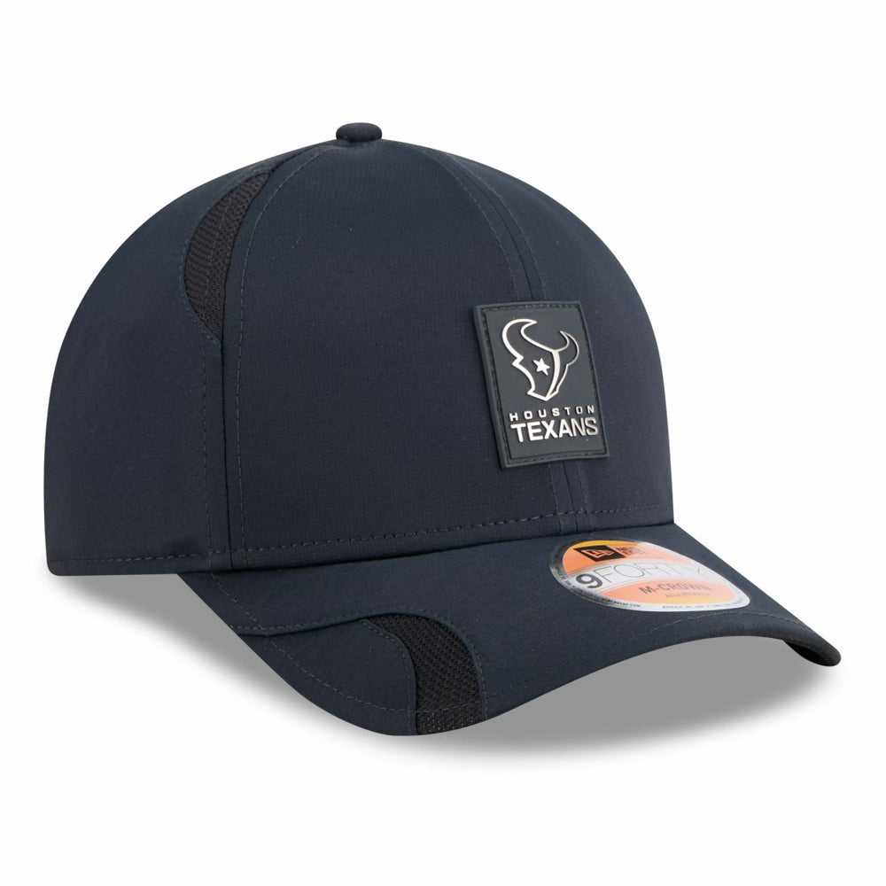 Houston Texans New Era 2025 Sideline M-Crown 9FORTY Adjustable Hat Navy - NFL