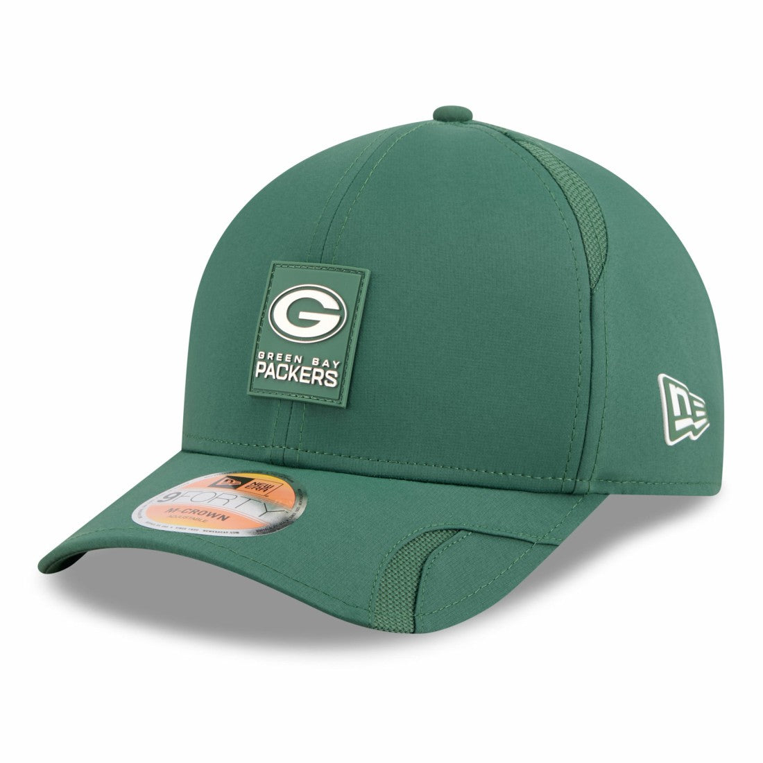 Green Bay Packers New Era 2025 Sideline M-Crown 9FORTY Adjustable Hat Green - NFL