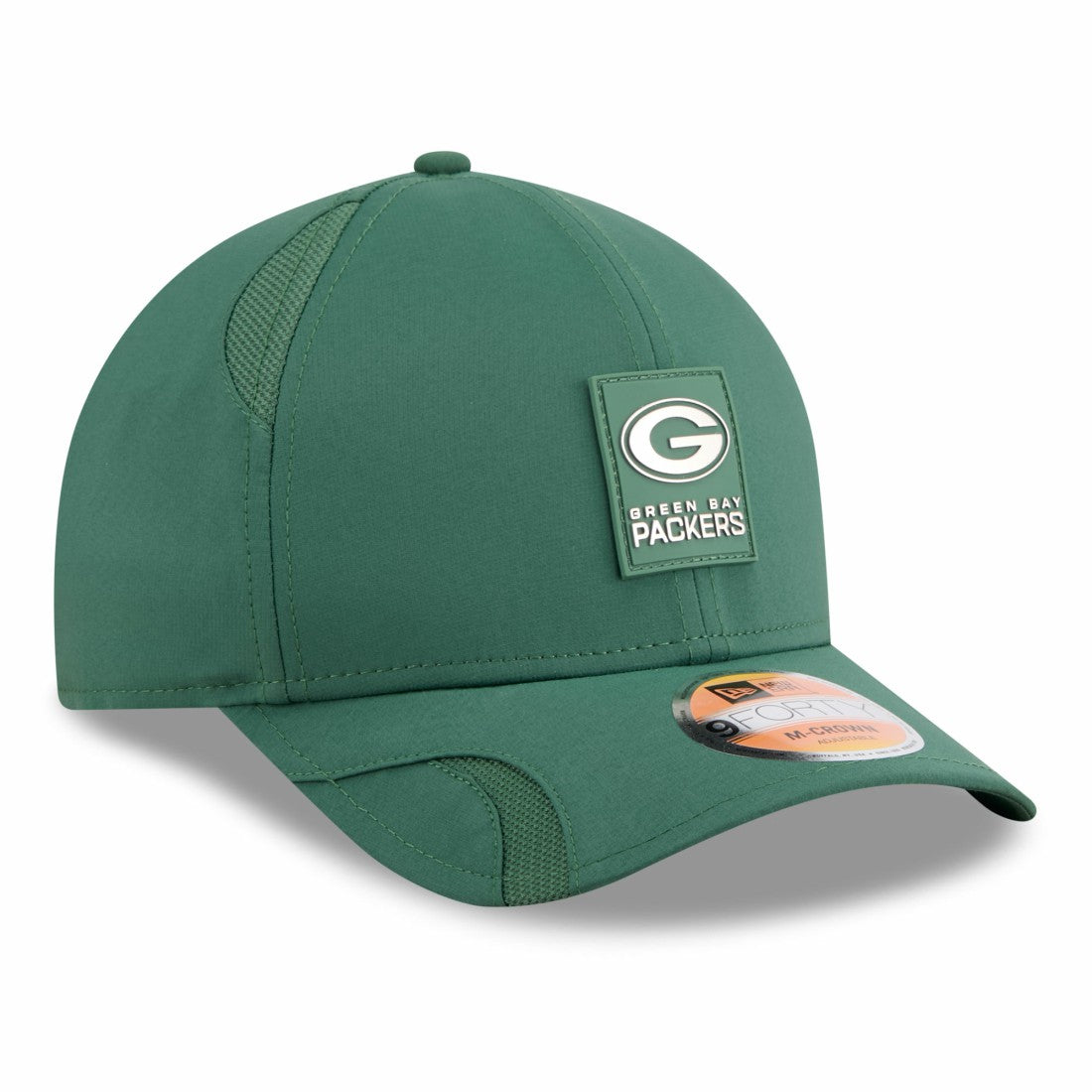 Green Bay Packers New Era 2025 Sideline M-Crown 9FORTY Adjustable Hat Green - NFL