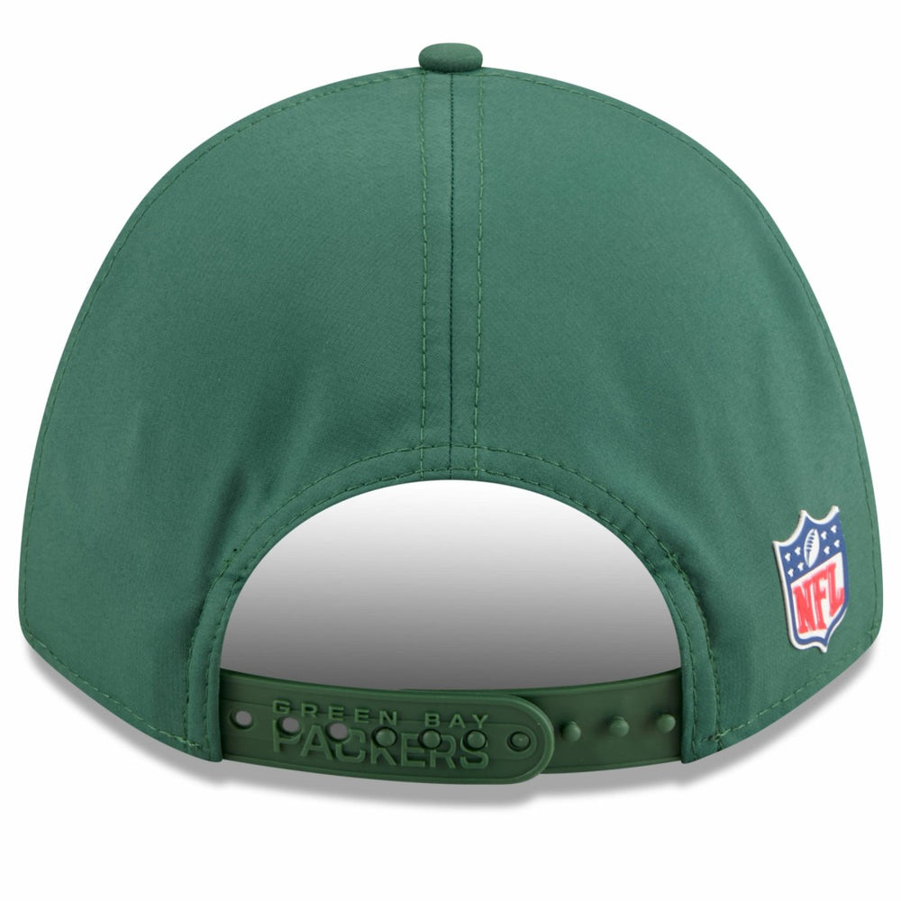 Green Bay Packers New Era 2025 Sideline M-Crown 9FORTY Adjustable Hat Green - NFL
