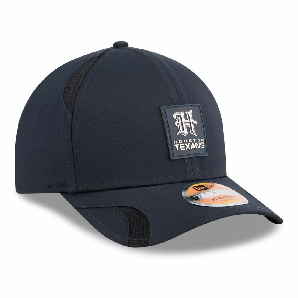 Houston Texans New Era 2025 Sideline H-Town M-Crown 9FORTY Adjustable Hat Navy - NFL