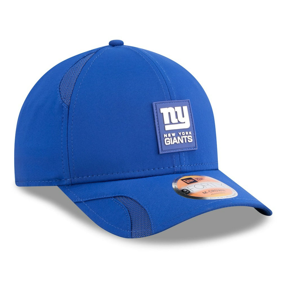 New York Giants New Era 2025 Sideline M-Crown 9FORTY Adjustable Hat Royal - NFL