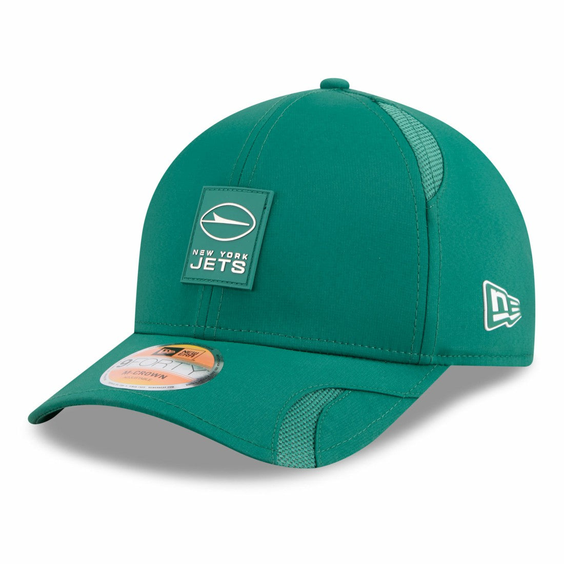 New York Jets New Era 2025 Sideline M-Crown 9FORTY Adjustable Hat Green - NFL