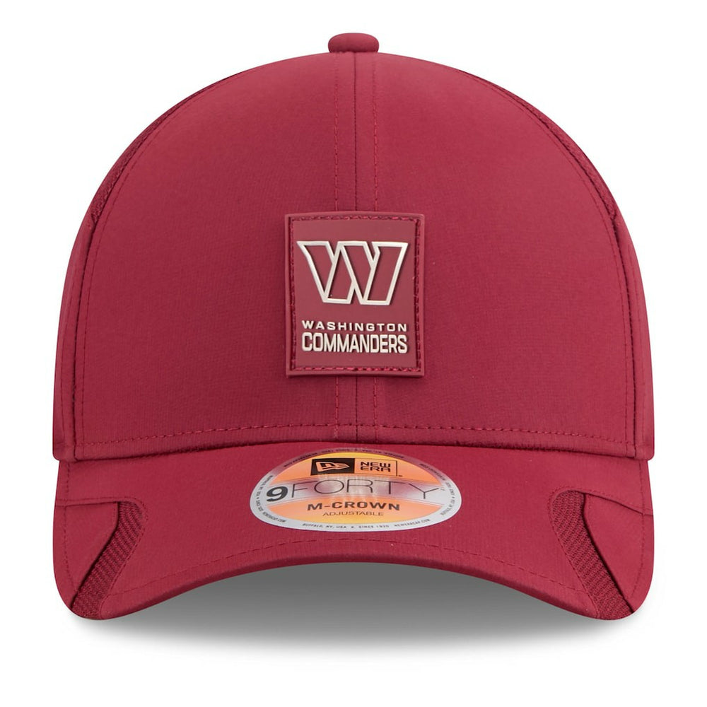 Washington Commanders New Era 2025 Sideline M-Crown 9FORTY Adjustable Hat Burgundy - NFL