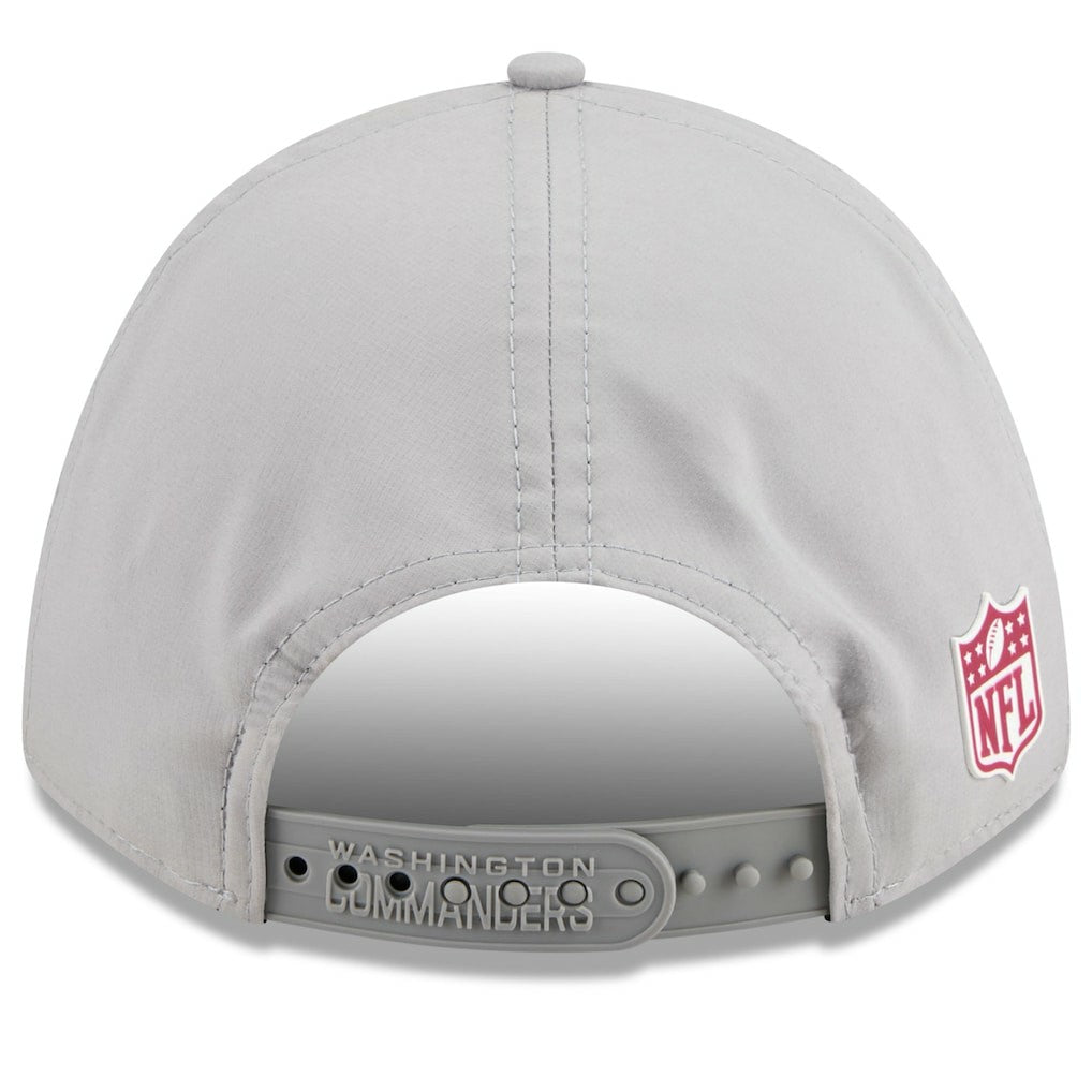 Washington Commanders New Era 2025 Sideline M-Crown 9FORTY Adjustable Hat Gray - NFL