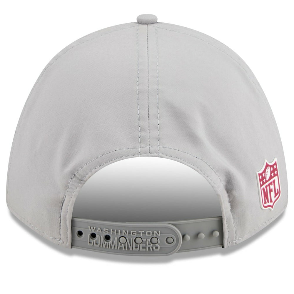 Washington Commanders New Era 2025 Sideline M-Crown 9FORTY Adjustable Hat Gray - NFL