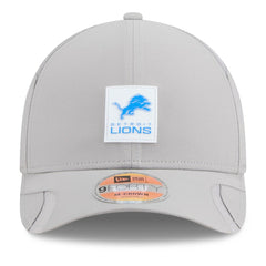 Detroit Lions New Era 2025 Sideline M-Crown 9FORTY Adjustable Hat Gray - NFL
