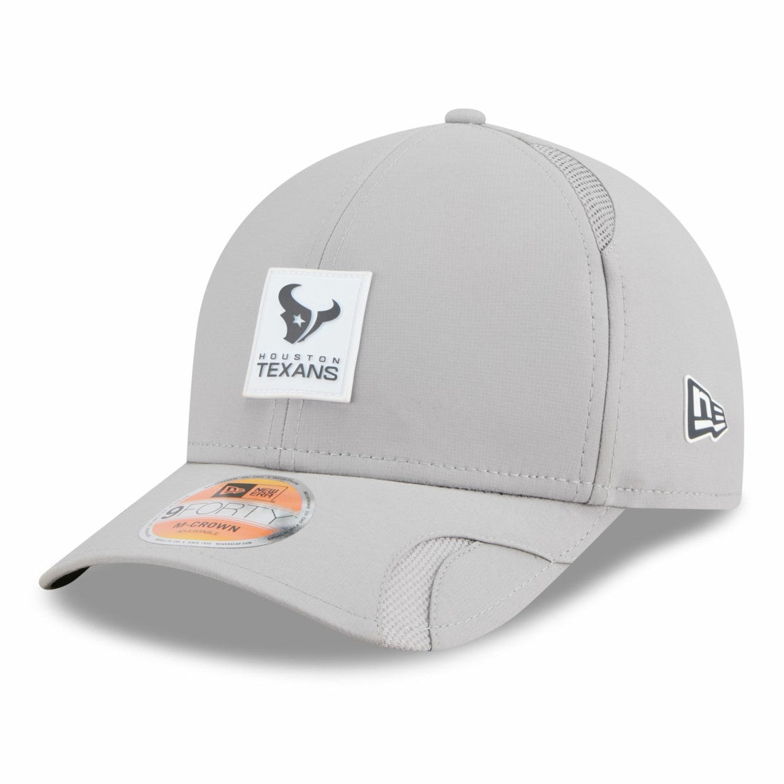 Houston Texans New Era 2025 Sideline M-Crown 9FORTY Adjustable Hat Gray - NFL
