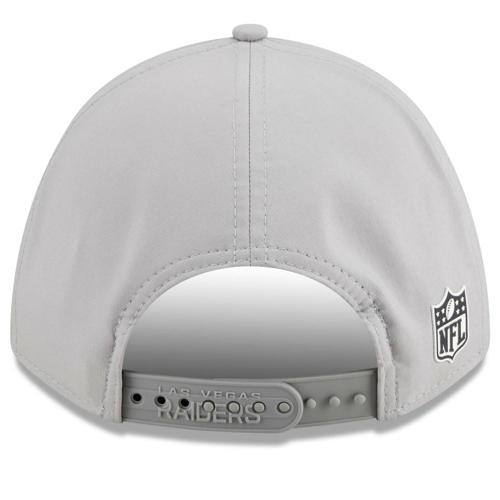 Las Vegas Raiders New Era 2025 Sideline M-Crown 9FORTY Adjustable Hat Gray - NFL