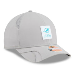 Miami Dolphins New Era 2025 Sideline M-Crown 9FORTY Adjustable Hat Gray - NFL